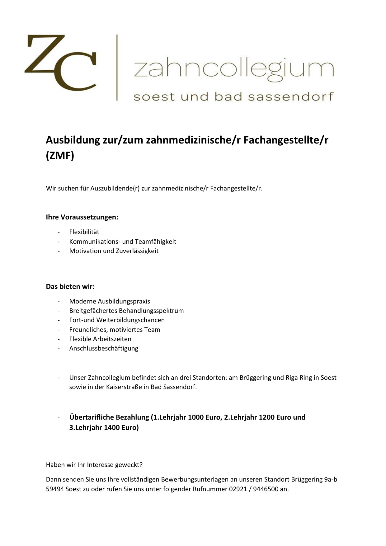 Zahncollegium